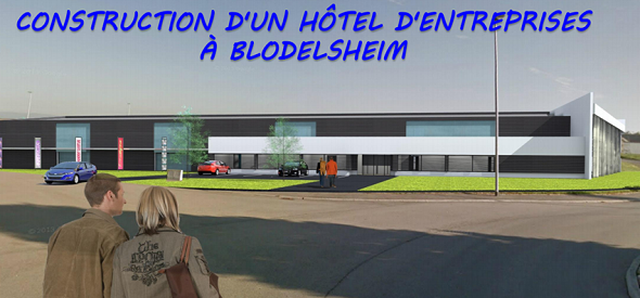 Création d&#8217;un hôtel d&#8217;entreprise à BLODELSHEIM Kingersheim