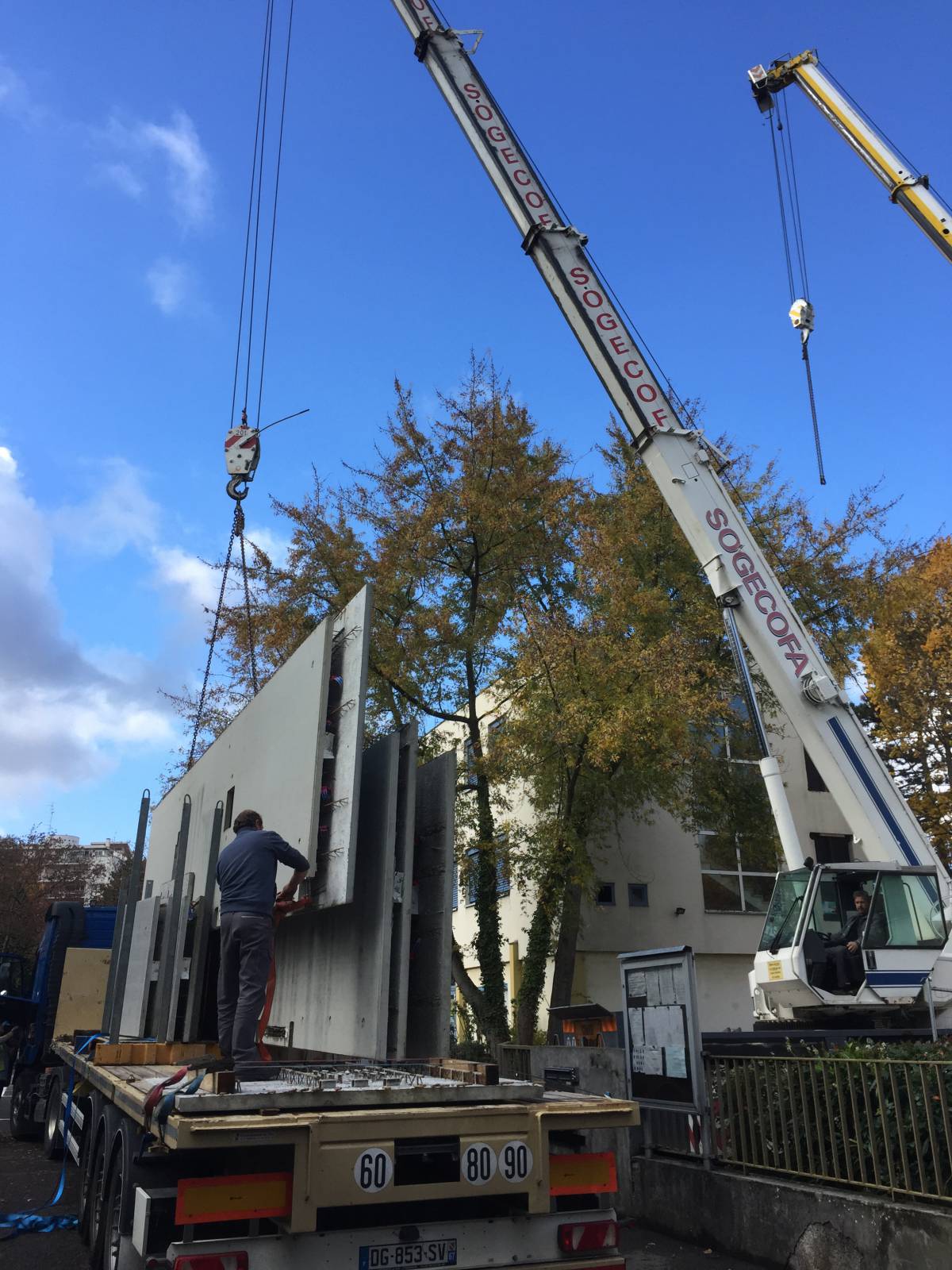 Construction d&#8217;un ascenseur à l&#8217;Ecole élémentaire FREINET à MULHOUSE Mulhouse 1