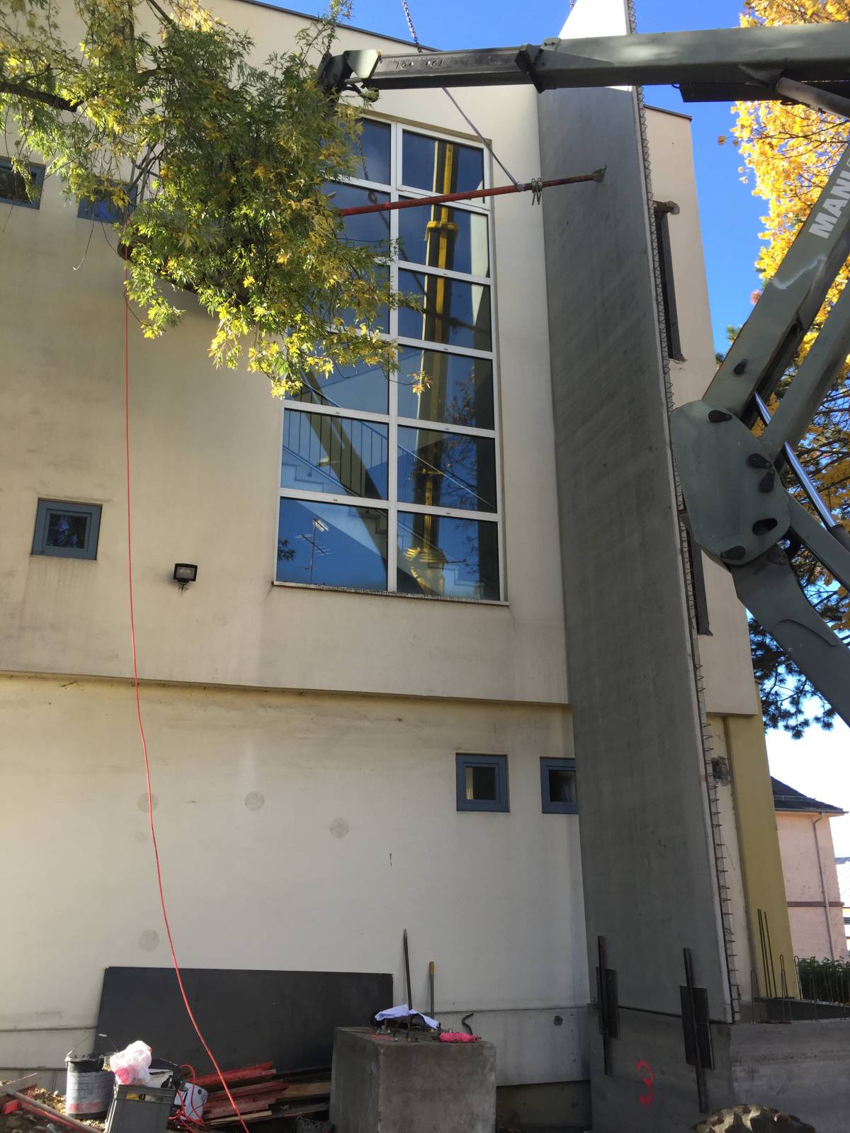 Construction d&#8217;un ascenseur à l&#8217;Ecole élémentaire FREINET à MULHOUSE Riedisheim 3