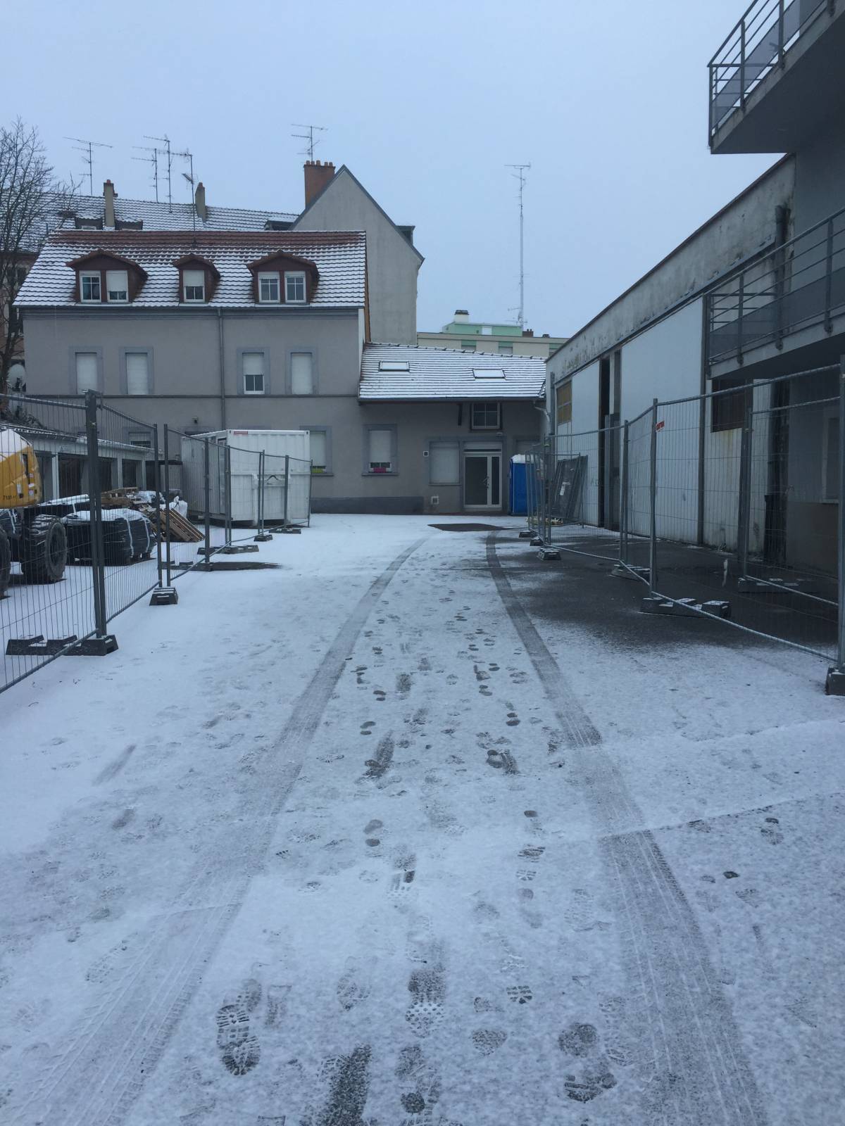Chantier Batigère à Mulhouse rue de la charité Guebwiller 2