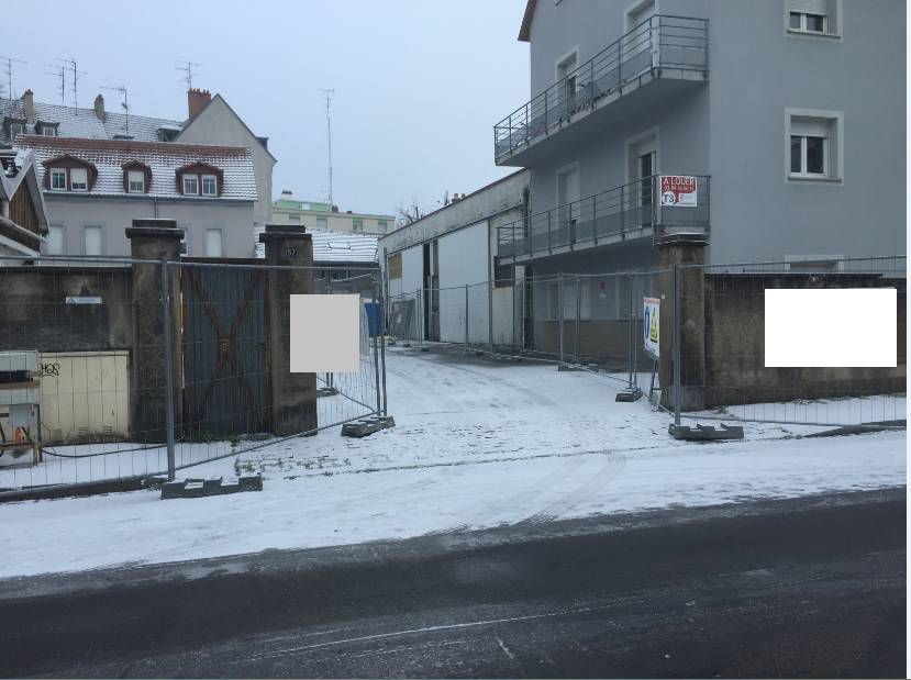 Des logements en construction à Mulhouse Saint-Louis