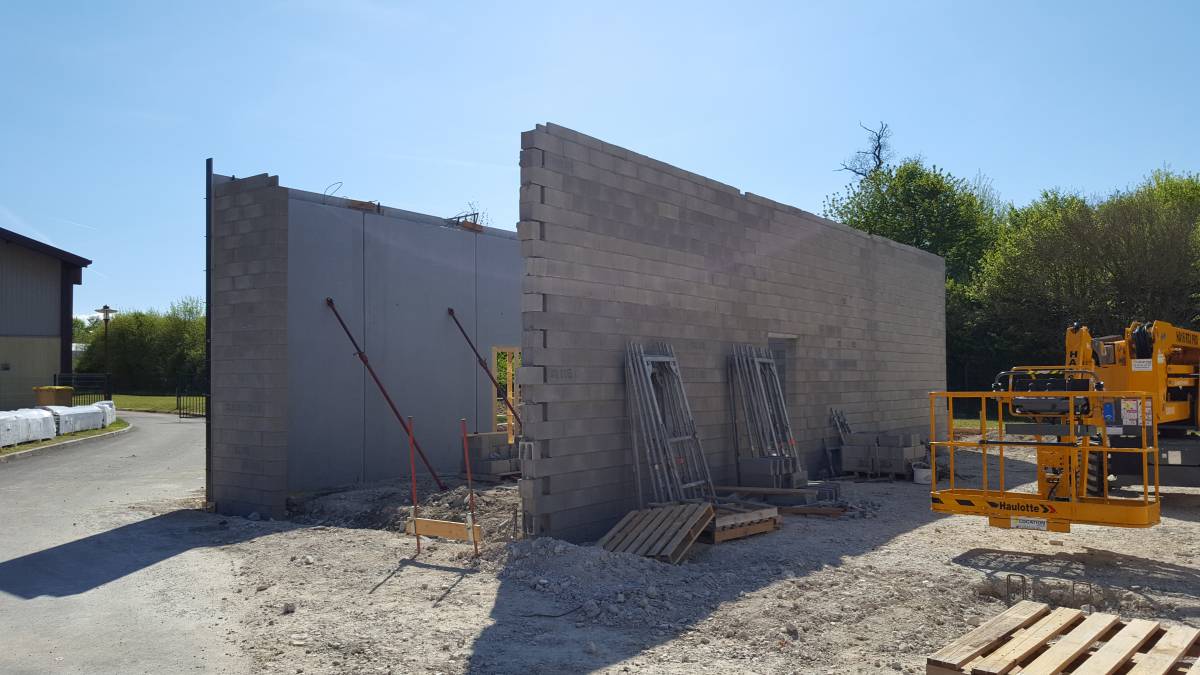 Extension des ateliers municipaux à Kembs Mulhouse 2