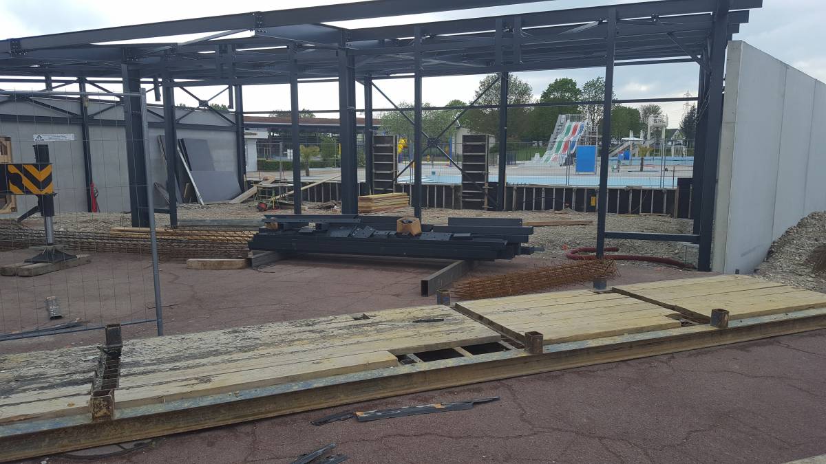 Construction d’un bâtiment technique au Centre Nautique à Ottmarsheim Illzach 3