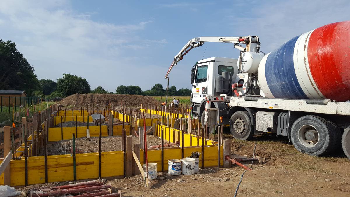 Construction d&#8217;une maison d&#8217;habitation Guebwiller 1