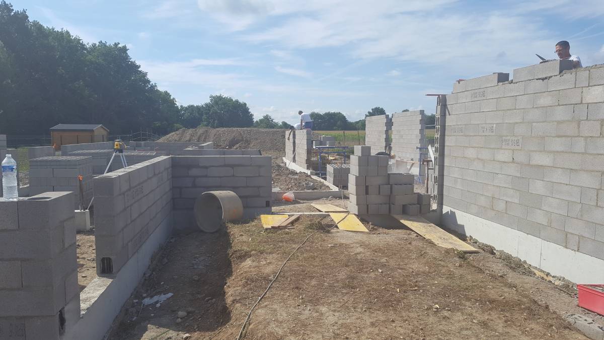 Construction d&#8217;une maison d&#8217;habitation à Ungersheim Belfort 1