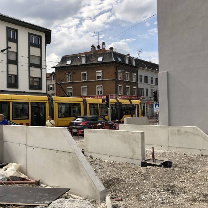 Construction d&#8217;un parking pour le Crédit Mutuel- CIC Riedisheim 4