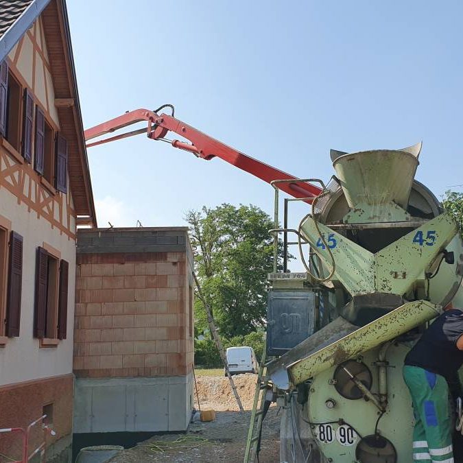 Agrandissement d&#8217;une maison individuelle Guebwiller 9