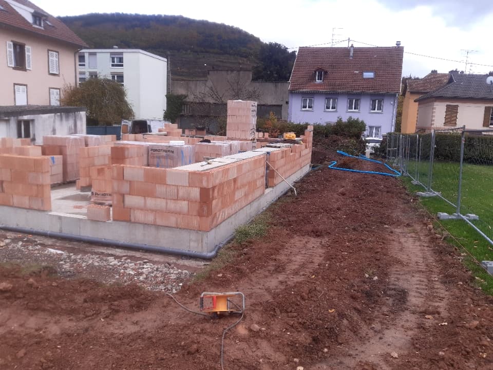 Construction d&#8217;une maison individuelle à Guebwiller Colmar