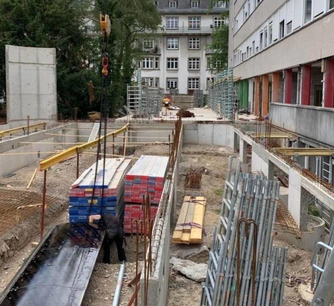 Restructuration de la demi-pension et de la vie scolaire du lycée Michel de Montaigne à Mulhouse Cernay 18