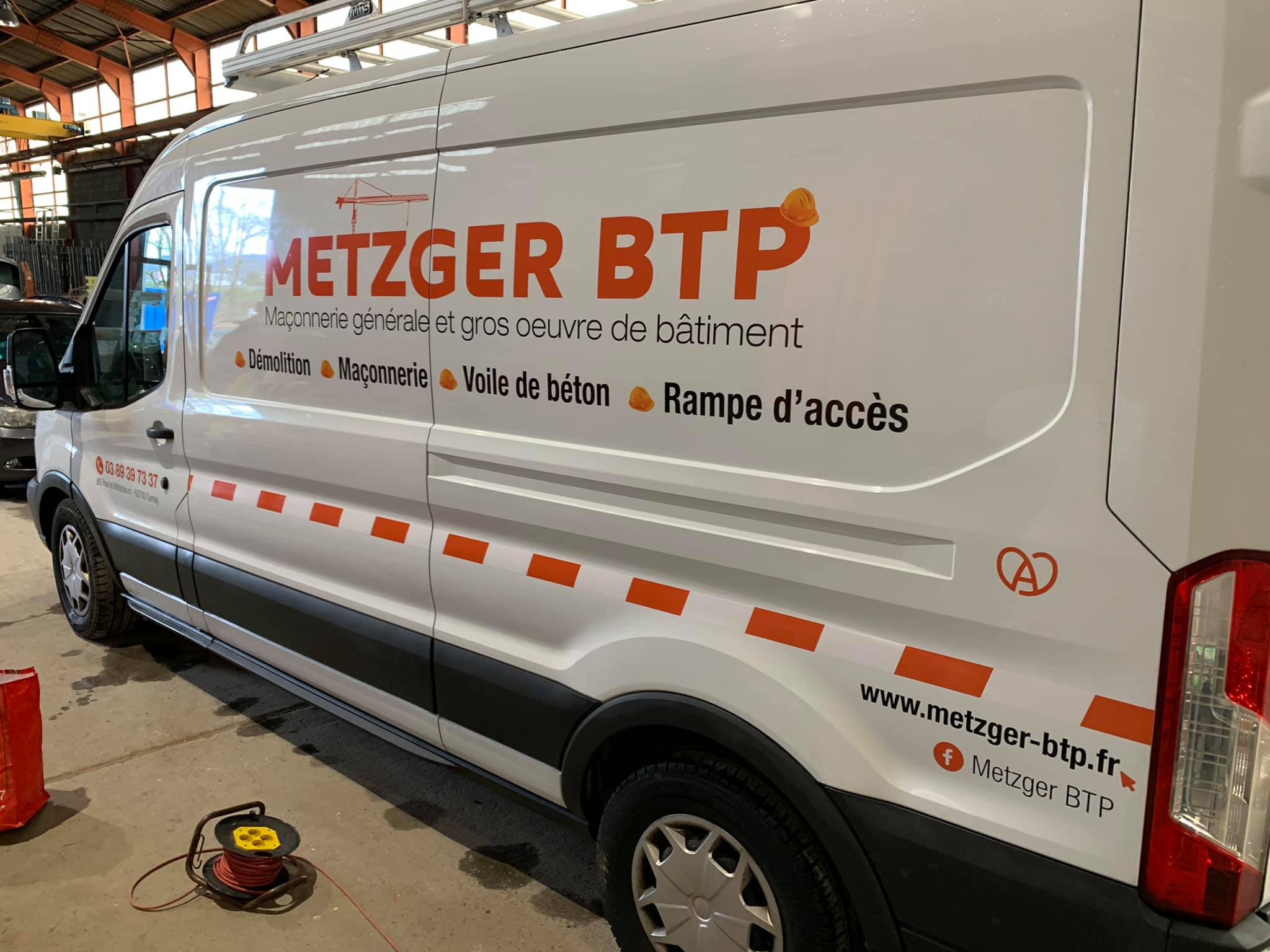 Nouveaux véhicules chez METZGER BTP Mulhouse