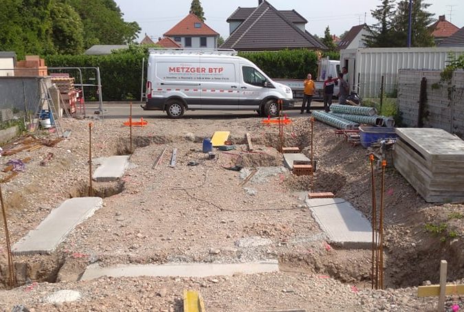 Construction de 4 logements 11 rue de l&#8217;Ecole à Sausheim Cernay 3