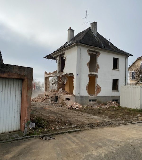 Démolition et construction d&#8217;un collectif de 5 logements à SAUSHEIM Colmar 0