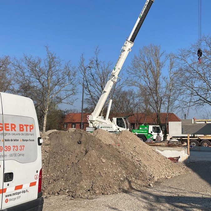 Démolition et rénovation de l&#8217;ancien garage Toyota et de La Péniche à Colmar Cernay 6