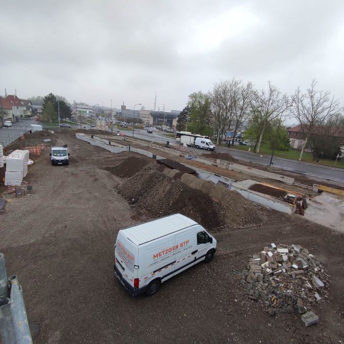 Démolition et rénovation de l&#8217;ancien garage Toyota et de La Péniche à Colmar Rixheim 8