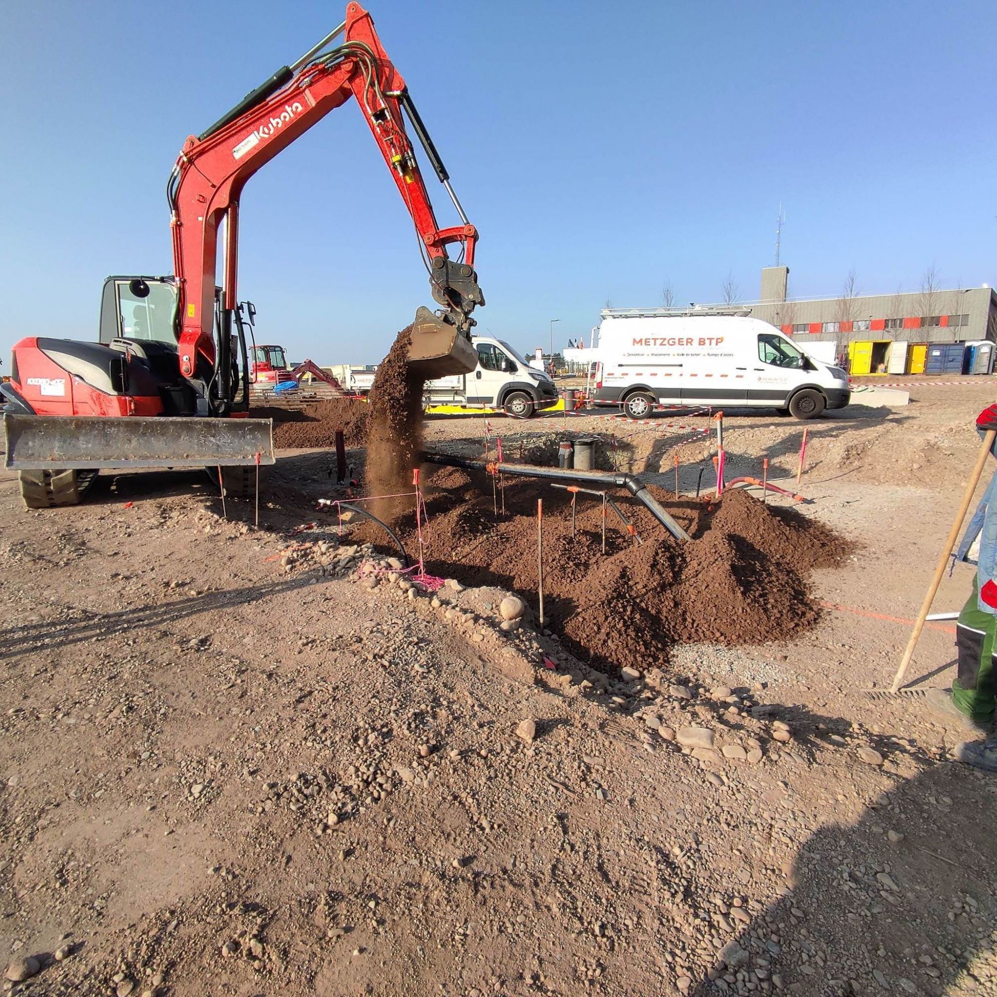 Aménagement du plateau technique du GFAP du SDIS de Wittelsheim Riedisheim