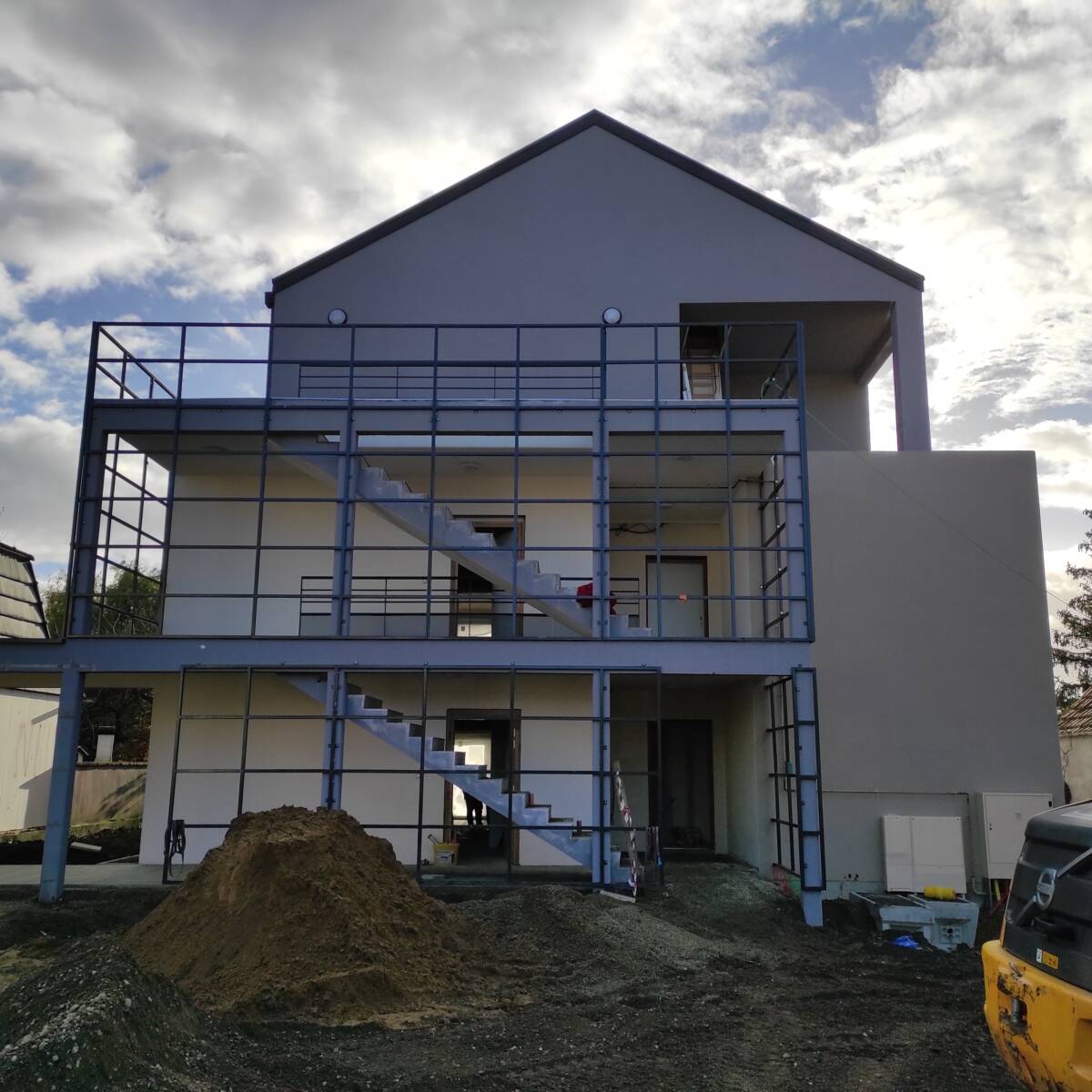 Démolition et construction d&#8217;un collectif de 5 logements à SAUSHEIM Colmar