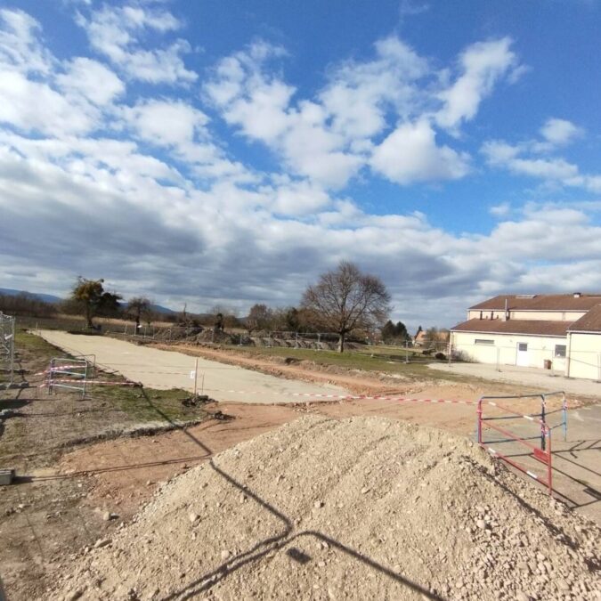 Construction d&#8217;un club house à Jebsheim Cernay 1