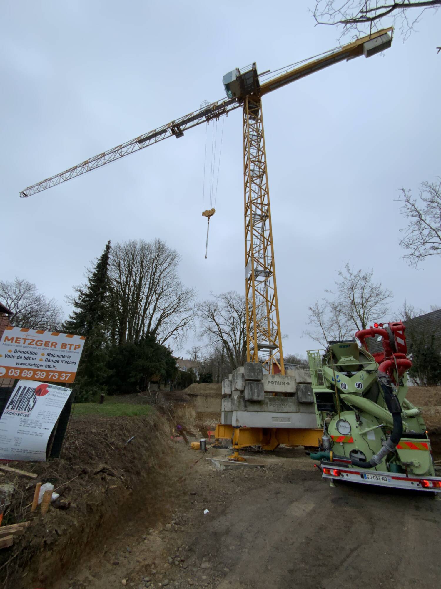 Construction d&#8217;une maison individuelle Illzach 1