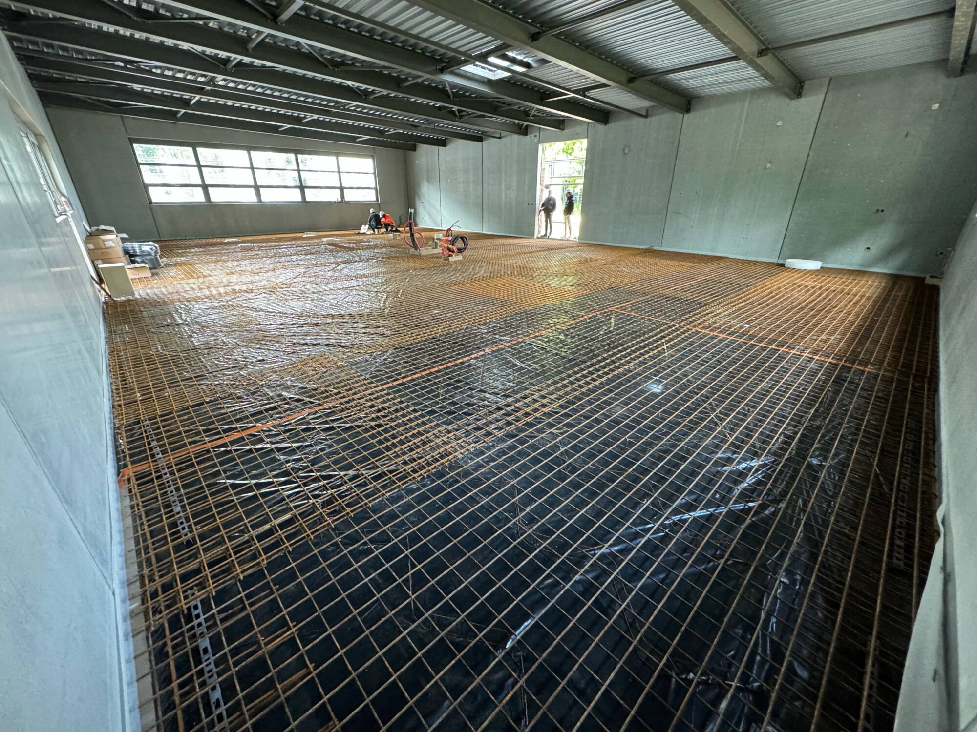 Construction d&#8217;un bâtiment au collège Jean Macé de Mulhouse Guebwiller 1