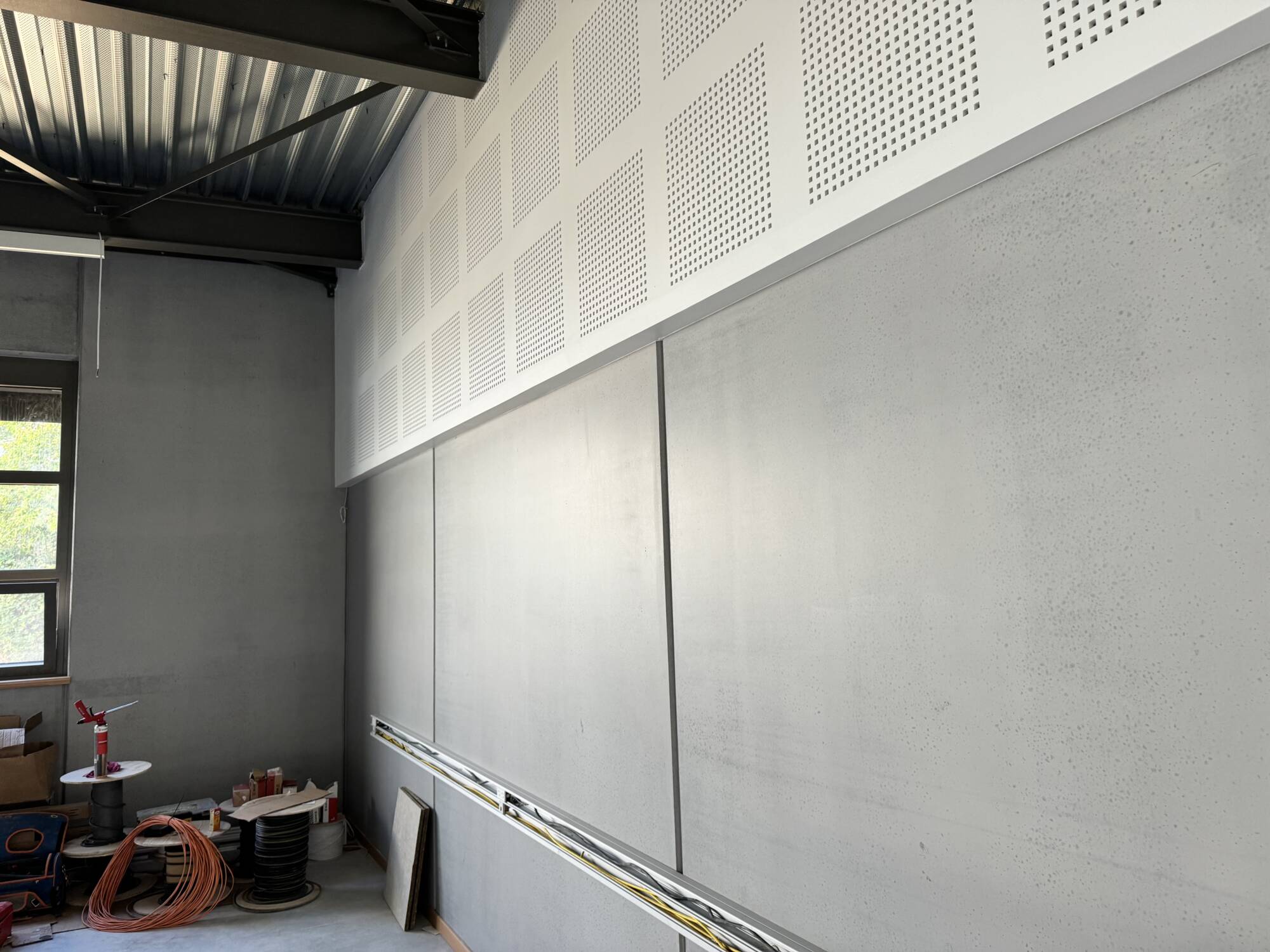 Batiment F pôle technologique au collège Jean Macé à Mulhouse Rixheim 2