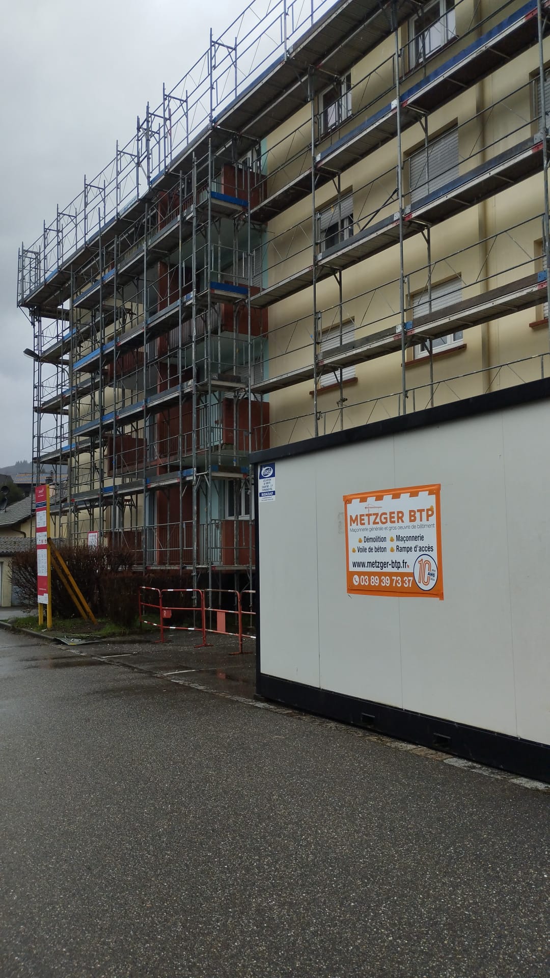 Réhabilitation thermique de 16 logements à SAINT- AMARIN Rixheim 1